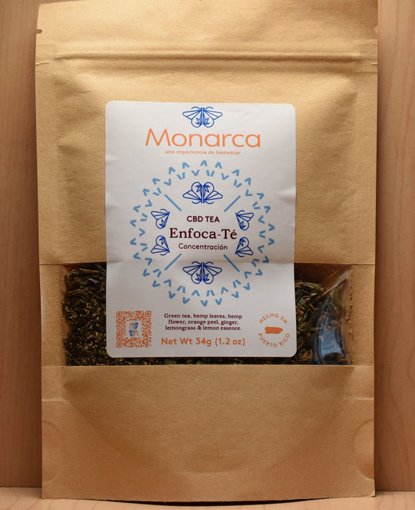 Monarca CBD Tea - Enfoca-Té